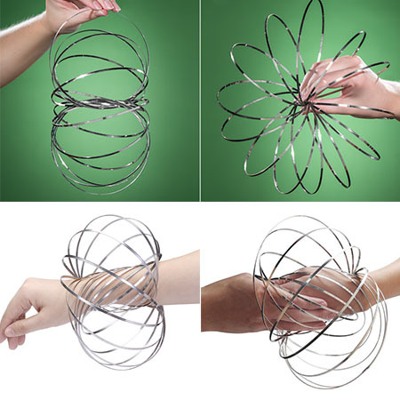 流体解压魔术手环 Flow Ring (Kinetic Spring Toy)