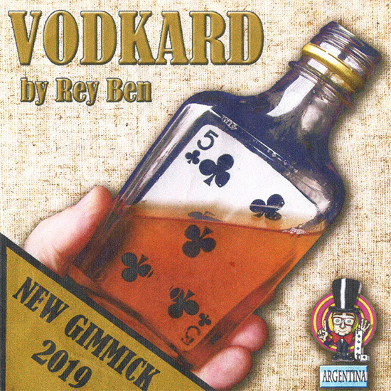 牌入酒瓶(Vodkard by Rey Ben)
