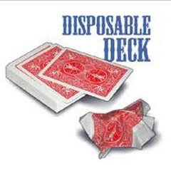 缩水纸牌(缩水扑克牌) Disposable Deck