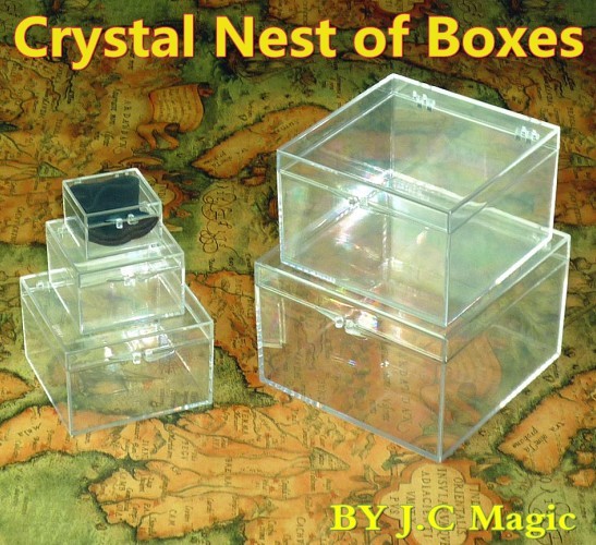 硬币入五层透明盒子(Crystal Nest of Boxes)