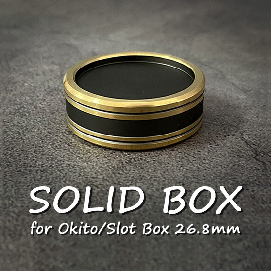 石头钱盒(日元版) Solid Box for Okito/Slot Box 26.8mm