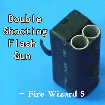 电子双管喷射器(火精灵5) Double Shooting Flash Gun (Fire Wizard 5)
