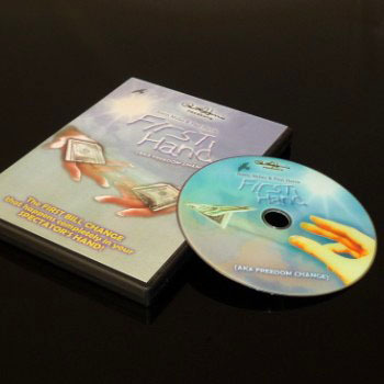 First Hand--核心变钞(自由更改)+(教学+暗机关) Paul Harris Presents First Hand (AKA Freedom Change) DVD and Gimmick