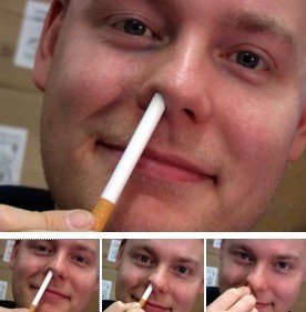 刘谦-香烟入鼻 Cigarette Up The Nose