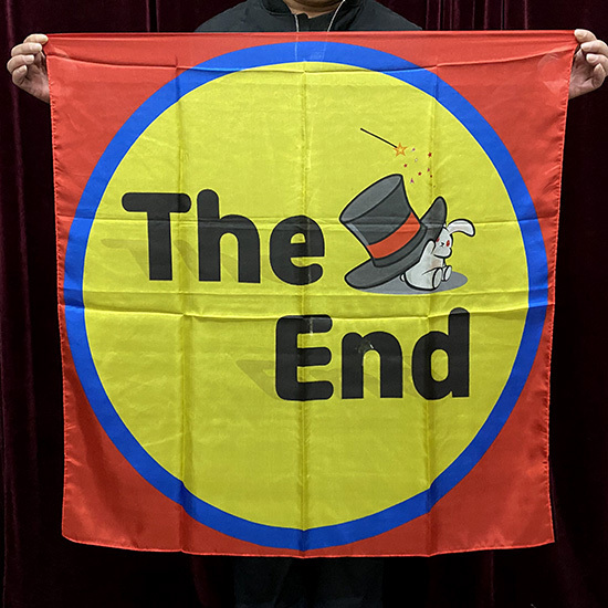 The End 真丝丝巾(88*88cm)