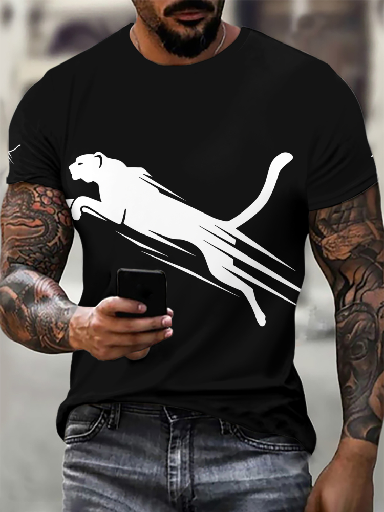 PUM3D Men's T-shirt with full body digital printing and quick drying