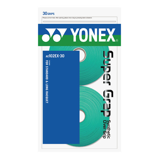 YONEX Super Grap Grip 30 Pack Coil-Green (AC102-30EX)