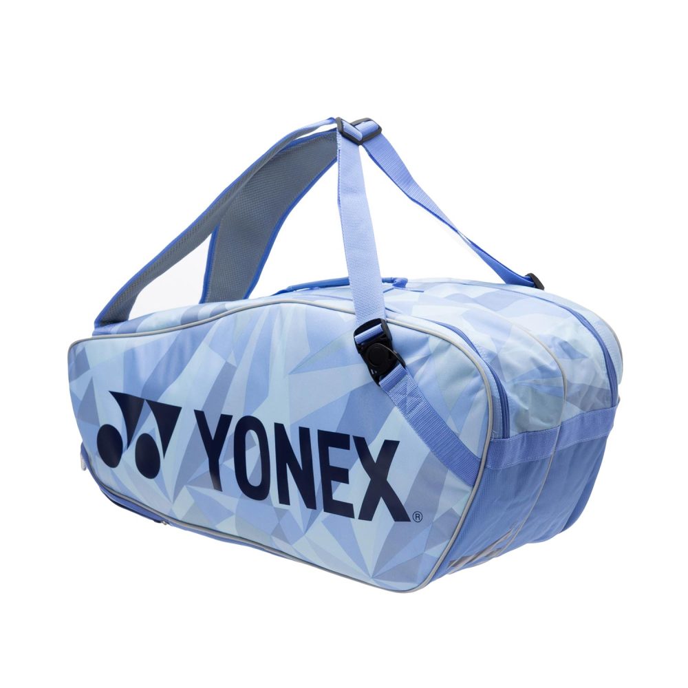 YONEX  9826 LX Pro Badminton Tennis Racket Bag Clear Blue (6pcs)