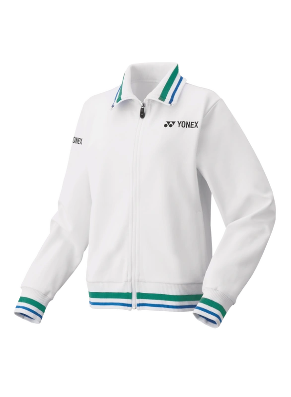 YONEX 75TH Elite Women's Warm-Up Jacket 57064AEX-White Color Delivery Free