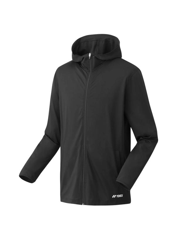 YONEX Mens Full Zip Hoodie 50116EX-Black