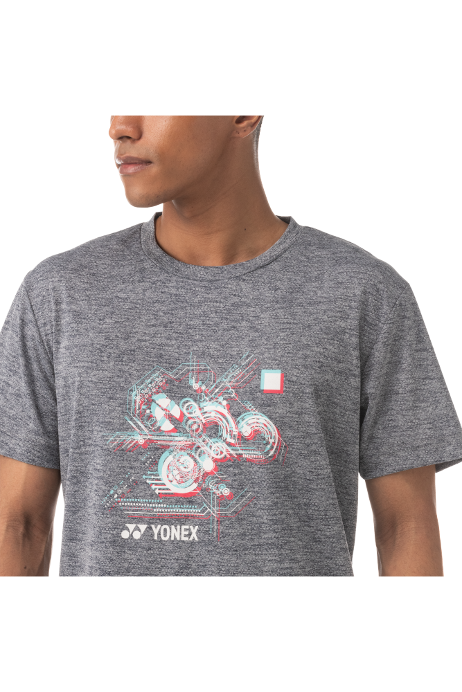 YONEX Men GRAPHIC T-SHIRT 16582EX GREY