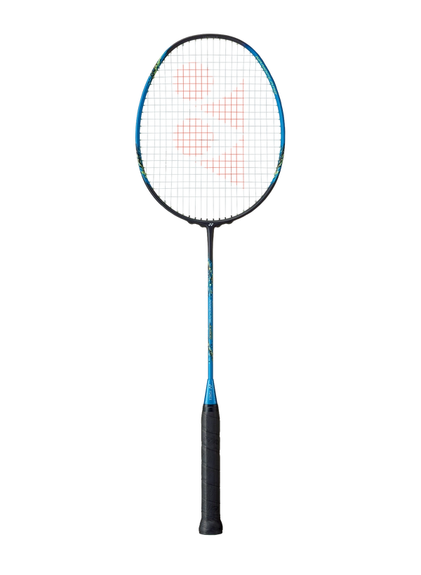 YONEX NANOFLARE JUNIOR(Cyan Color) 4U7 83Grams(Yonex Factory Strung)Free Grip Free Delivery