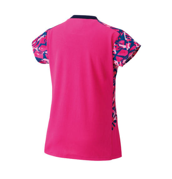 YONEX 2023 1st Half Japan National Team Womens Crew Neck Shirt 20749EX-BERRY PINK