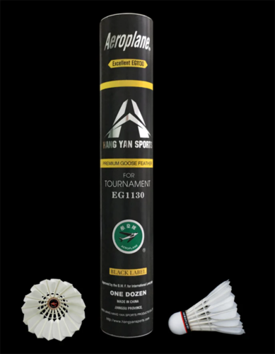 Aeroplane Black Lable EG1130 Speed 51 Goose Feather one box include 50tubes delivery free