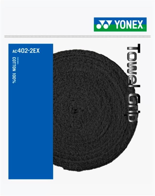 YONEX Towel Grip (AC402-2EX)-Black Big Roll