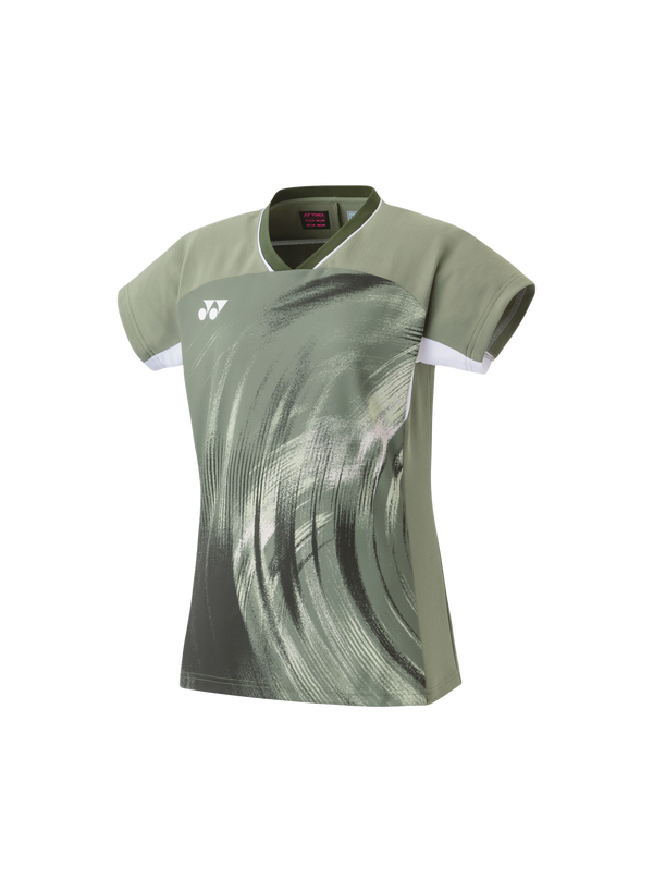 YONEX  2024 WOMEN’S CREW NECK SHIRT 20769ex  Light Olive color , delivery free
