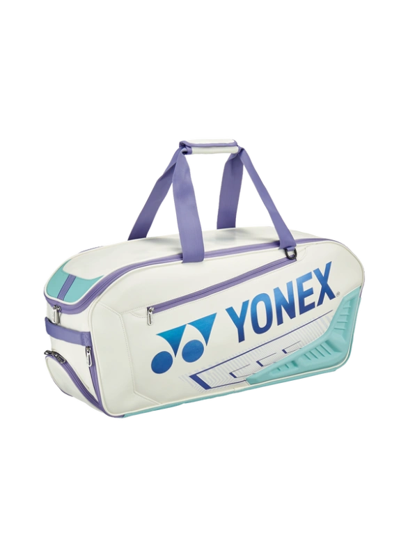YONEX 2024 EXPERT TOURNAMENT BAG BA02331WEX White / Pale Blue Color Delivery Free