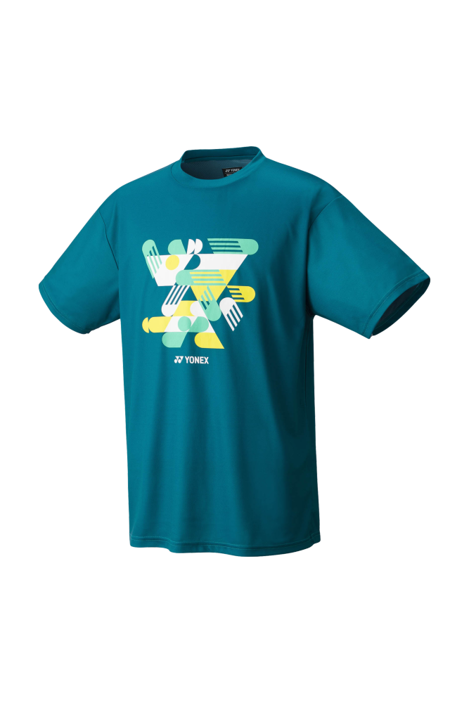 YONEX 2024 UNISEX T-SHIRT  YM0043-Blue Green Color