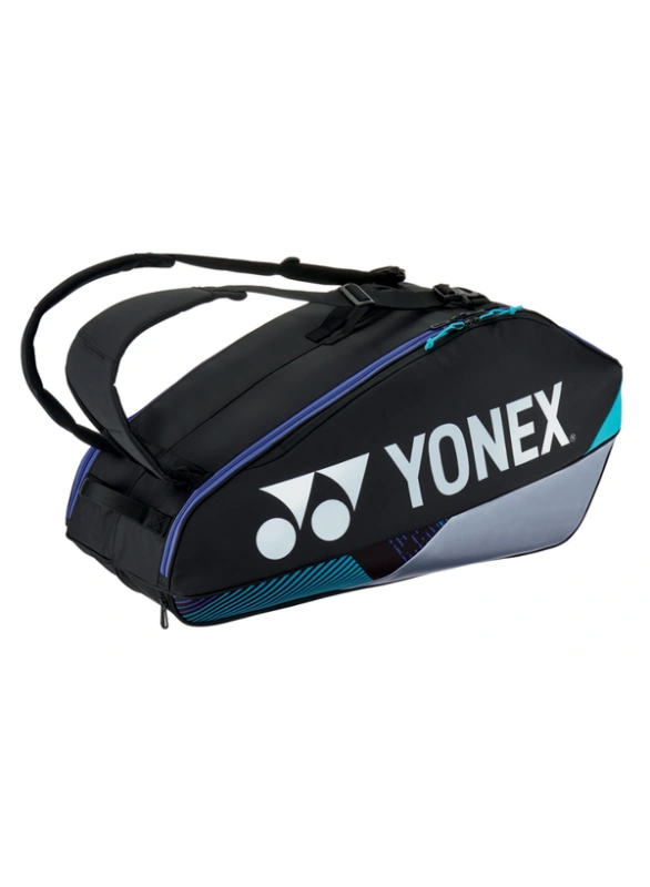 YONEX 2024 PRO RACQUET BAG (6PCS) Black / Silver Color BA92426 Delivery Free