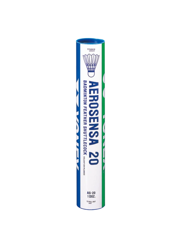 (One Box, include 50tubes)Yonex Shuttlecocks AEROSENSA 20 Goose Feather