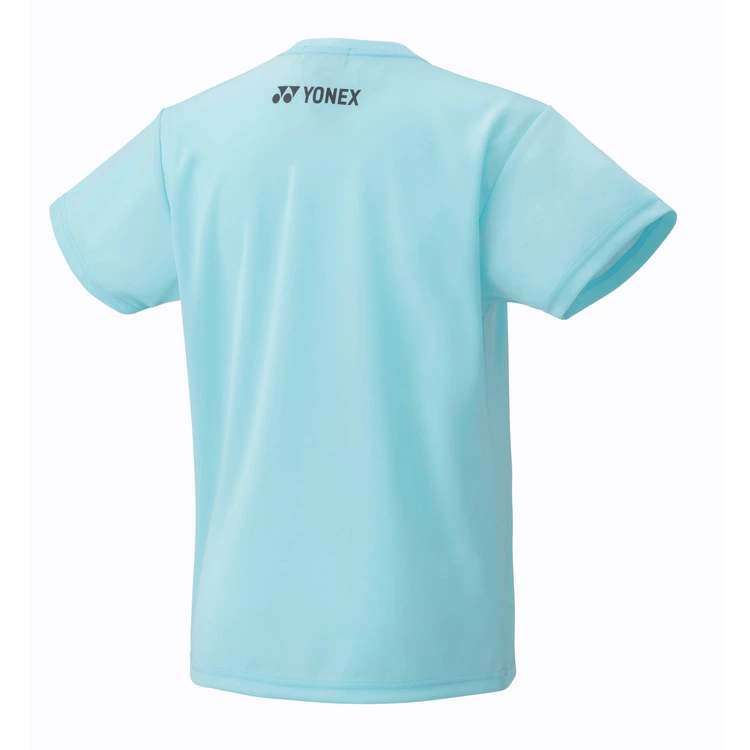 YONEX Women's Dry T-shirt. 16727Y Aqua Blue Color Made in Japan