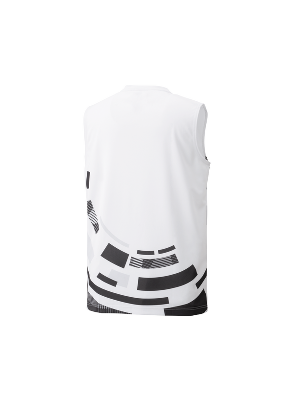 YONEX MEN’S SLEEVELESS TOP 10579 White Color