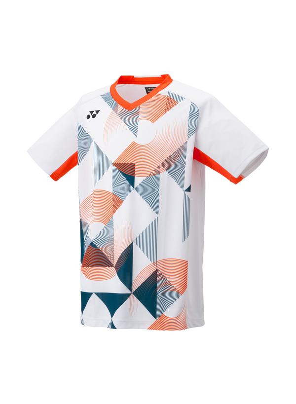 YONEX Mens Crew Neck Shirt 10576 White Color