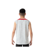 Yonex 2024 Mens Crew Neck Sleeveless Top Japan National Team 10659Y-Gray Color