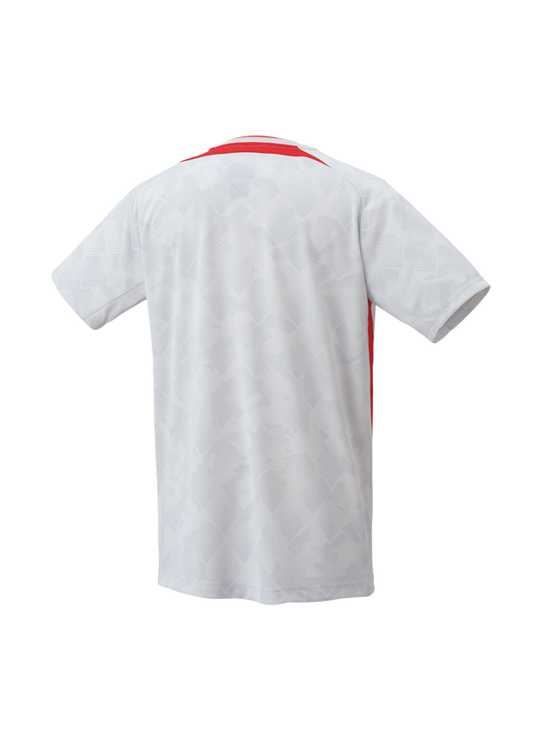 Yonex 2024 Mens Crew Neck Shirt Japan National Team 10657Y-Gray Color