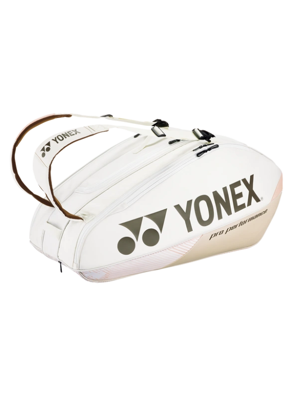 YONEX 2024 PRO RACQUET BAG 9pcs Sand Beige Color BA92429