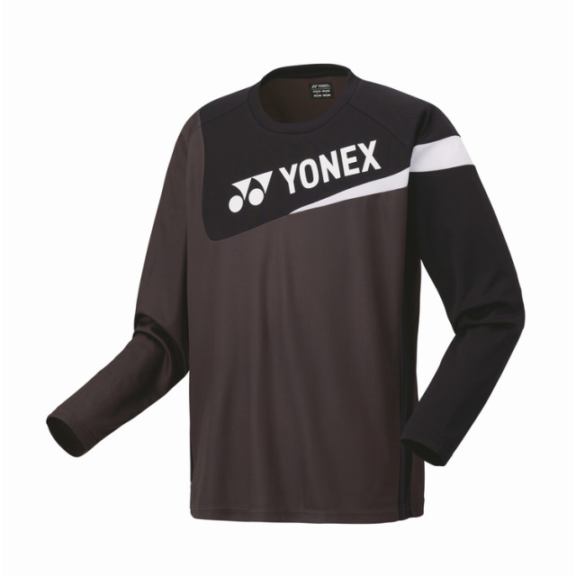 Yonex 16729Y Unisex Long Sleeve T-Shirt Chocolate Color