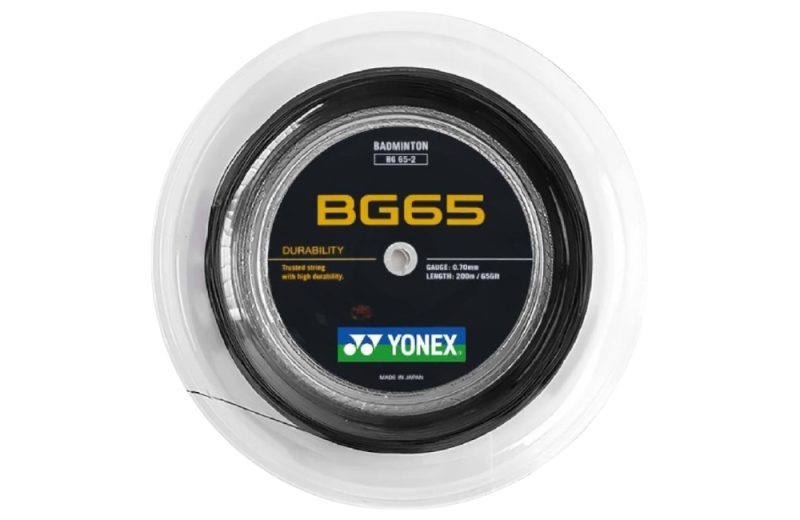YONEX STRING BG65 Black (200m Coil)