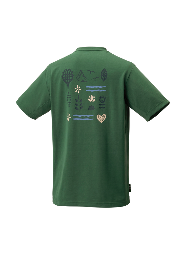 YONEX 16833EX NATURE SERIES T-SHIRT-OLIVE GREEN