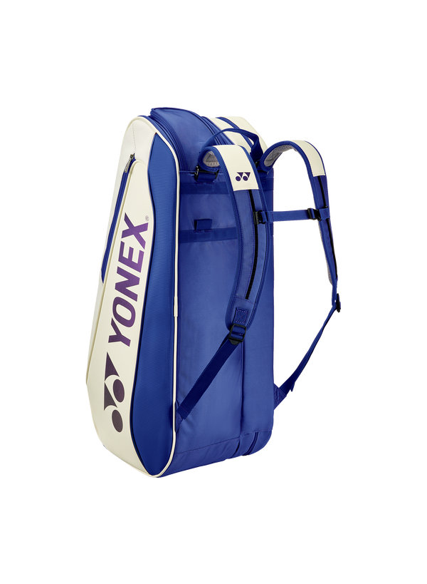 YONEX 2025 EXPERT RACQUET BAG BA02526EX White / Deep Blue Color Delivery Free