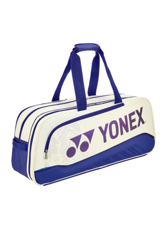 YONEX 2025 EXPERT TOURNAMENT BAG BA02531WEX White / Deep Blue Color Delivery Free