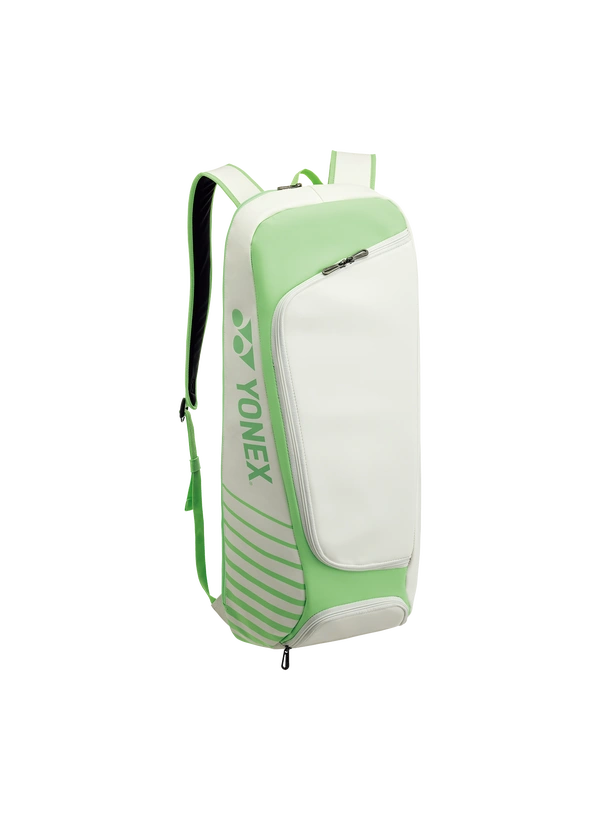 YONEX 2025 BA82422EX Active Racquet Backpack-White/Green Delivery Free