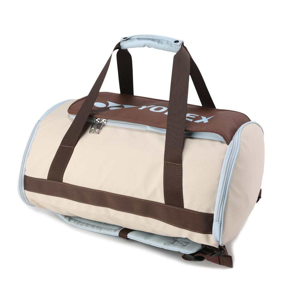 YONEX 2025 BA32503EX Support Two Way Boston  Bag-Off/White