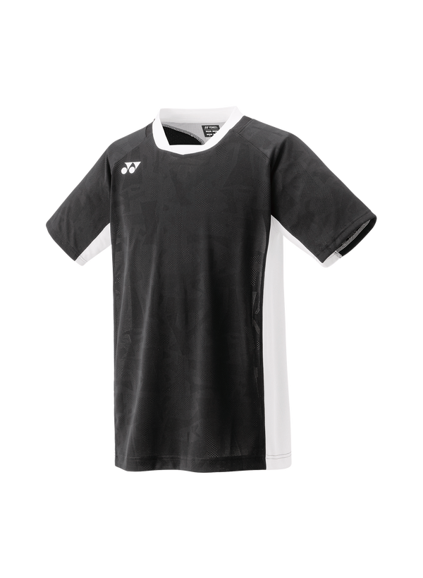 YONEX 10634EX Mens Crew Neck  Shirt-Black