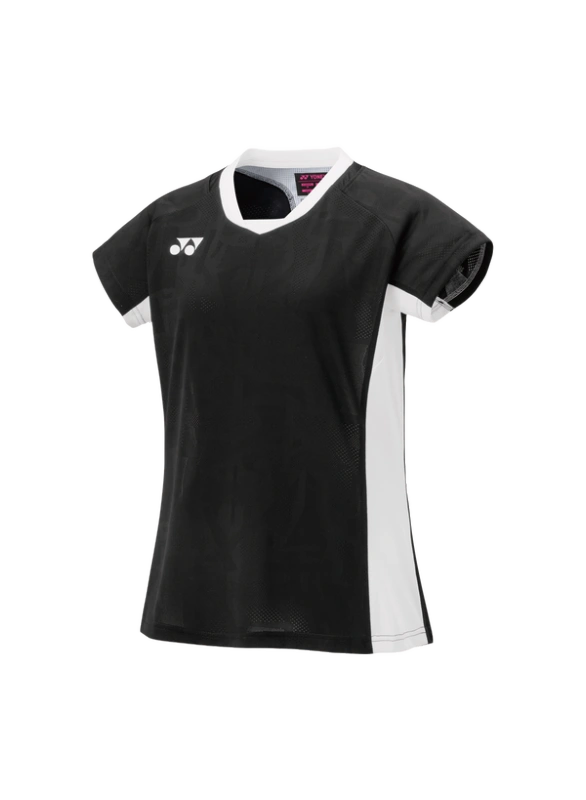 YONEX 20848EX Womens Crew Neck  Shirt-Black