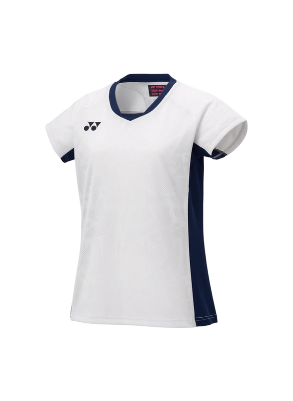 YONEX 20848EX Womens Crew Neck  Shirt-White