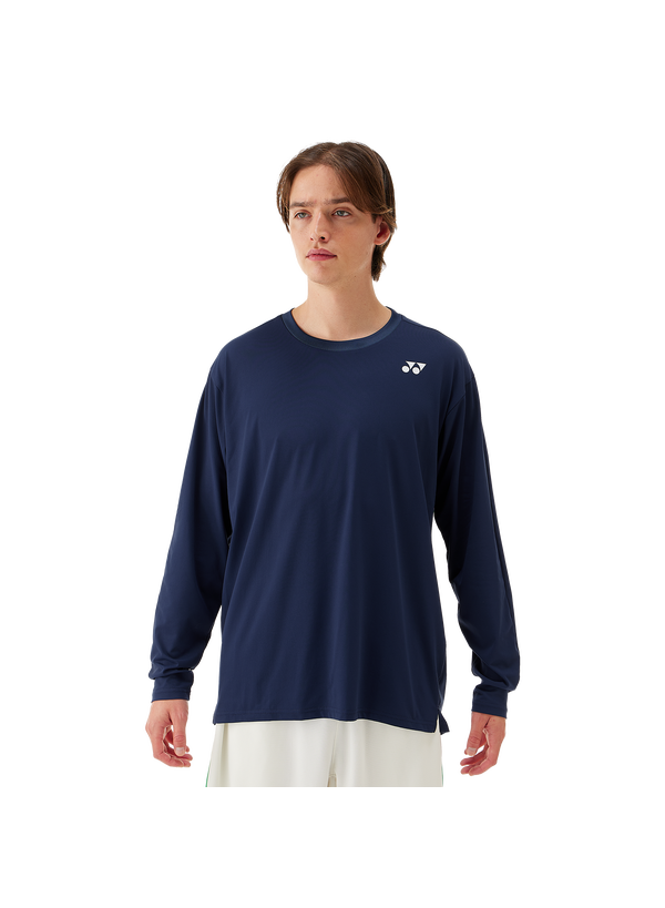 Yonex 16760EX Unisex Longsleeves T-Shirt-Dark Navy