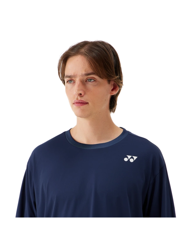 Yonex 16760EX Unisex Longsleeves T-Shirt-Dark Navy