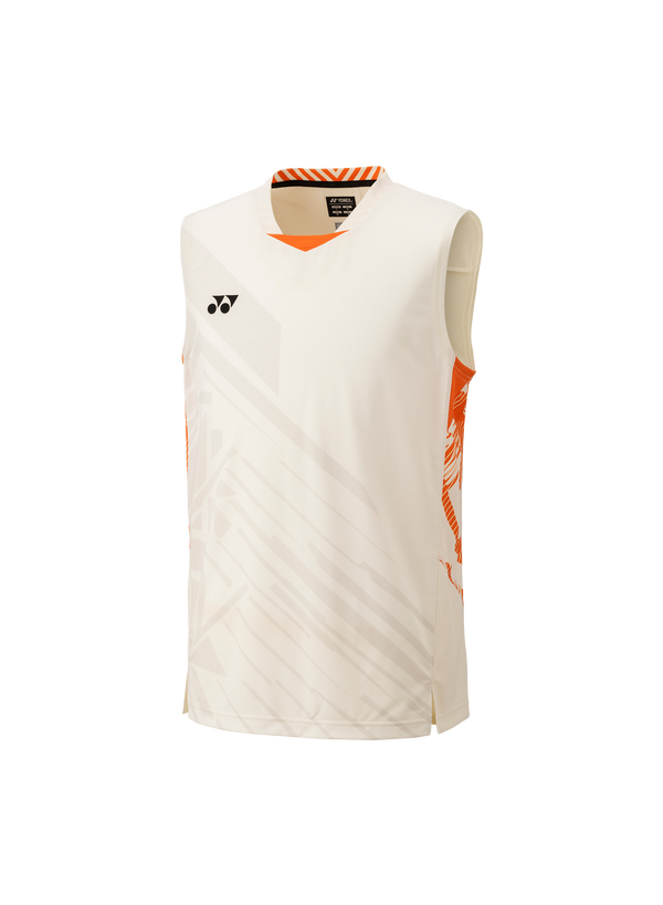 Yonex Mens Sleeveless Top 10643YX-Cream Color(Made In Japan)