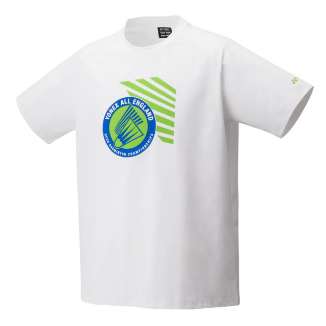 YONEX 2025 All England YOB25003EX  SOUVENIR T-SHIRT-WHITE