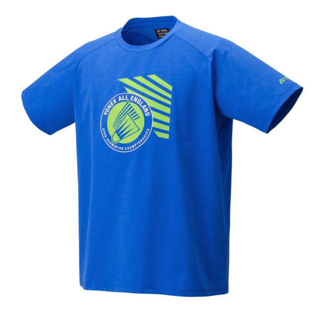 YONEX 2025 All England YOB25003EX  SOUVENIR T-SHIRT ELECTRIC BLUE Color