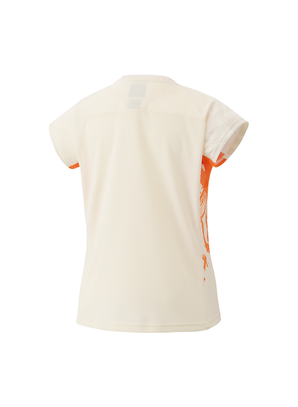 Yonex Women CREW NECK SHIRT 20858YX-Cream Color(Made In Japan)