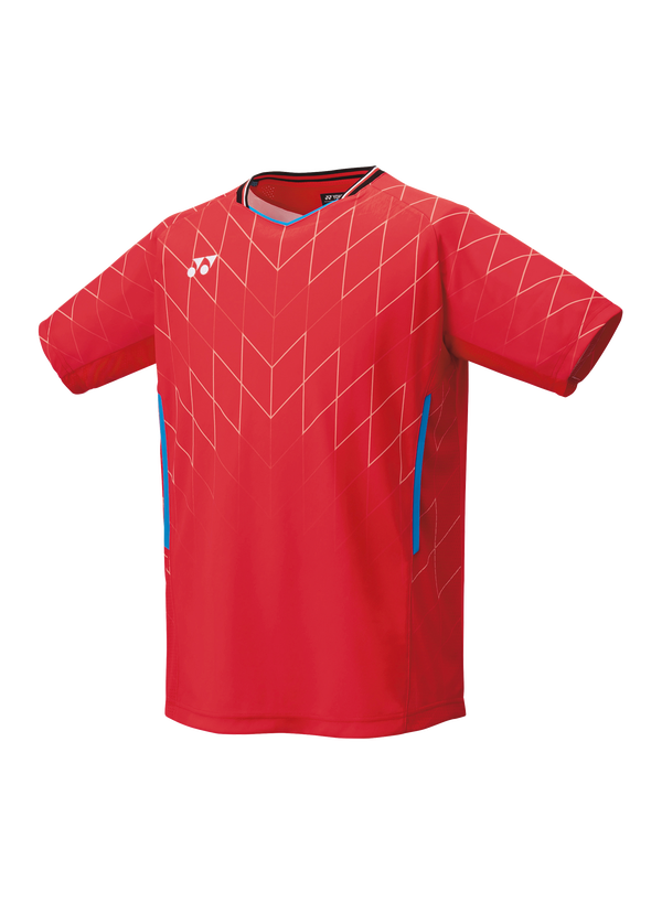 Yonex 2025 10698YX JAPAN NATIONAL TEAM CREW NECK SHIRT-Japan Red