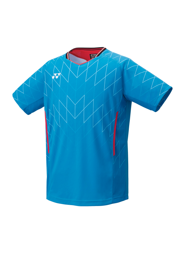 Yonex 2025 10698YX JAPAN NATIONAL TEAM CREW NECK SHIRT-Cerulean Blue