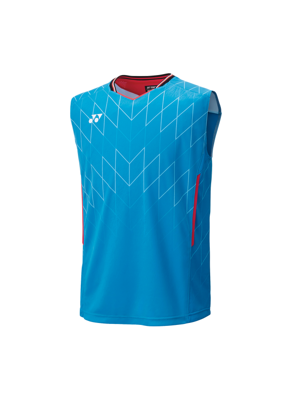 Yonex 2025 10699YX JAPAN NATIONAL TEAM SLEEVELESS TOP-Cerulean Blue