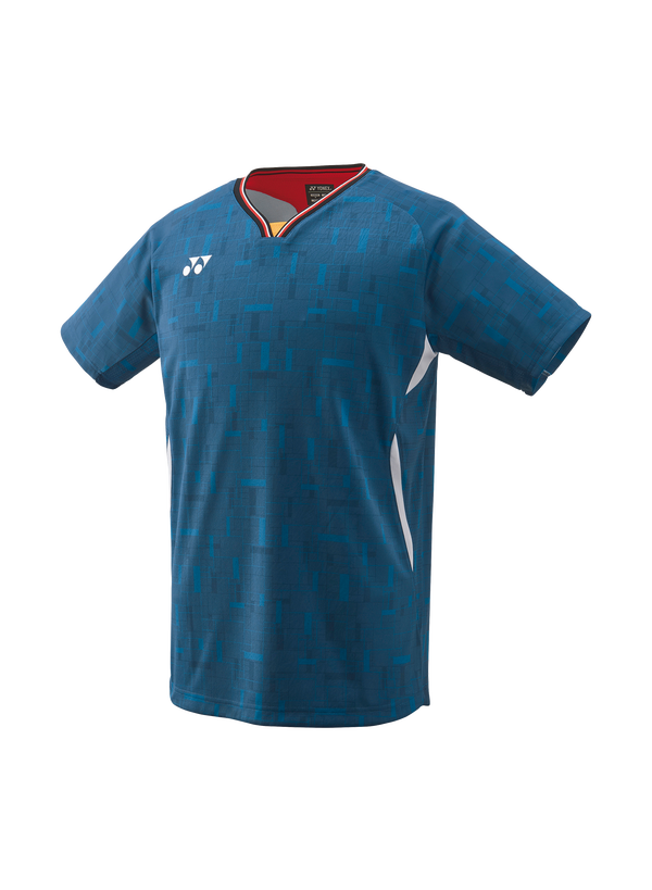 Yonex 2025 10700YX JAPAN NATIONAL TEAM CREW NECK SHIRT-BRIGHT Denim Navy